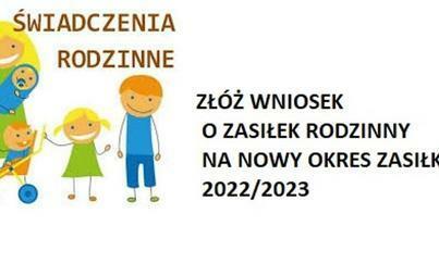 Zdjęcie do Nowy okres zasiłkowy 2022/2023